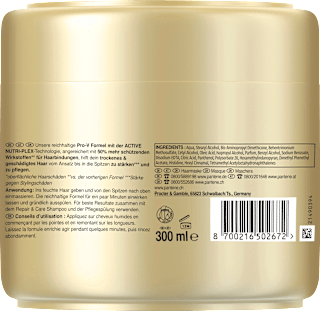 Haarmaske Keratin Repair & Care PANTENE PRO-V
