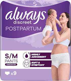 discreet Pants Inkontinenz Wochenbett, Gr. S/M always