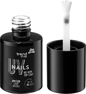 UV lak na nechty Top Coat No Wipe trend !t up