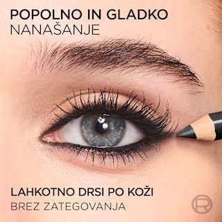 Črtalo za oči Haute Couleur Khol, 110 Noir Silk	 L'ORÉAL PARiS