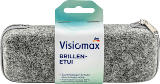 Brillenetui mit Reißverschluss, sortiert Visiomax