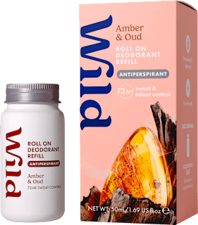 Náplň do guľôčkového antiperspirantu Amber & Oud  Wild