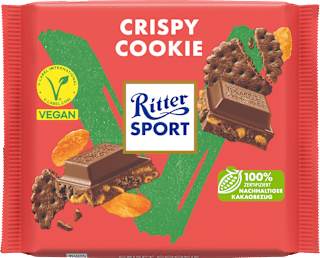 Schokolade Crispy Cookie Ritter SPORT