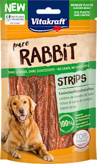 Hundeleckerli pure Rabbit Strips Vitakraft