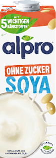 Pflanzendrink Soya ohne Zucker alpro