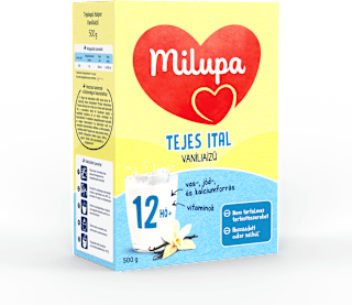 Tejes ital vanília ízzel 1 éves kortól Milupa