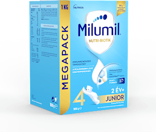 Nutri-Biotik 4 Junior tejalapú italpor 2 éves kortól Milumil