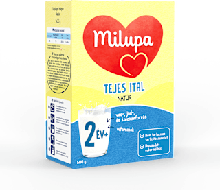 Tejes ital, natúr, 24 hónapos kortól Milupa