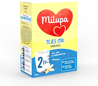 Tejes ital vanília ízzel 2 éves kortól Milupa