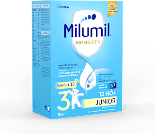 Nutri-Biotik 3 Junior vaníliaízű tejalapú italpor 12 hónapos kortól Milumil