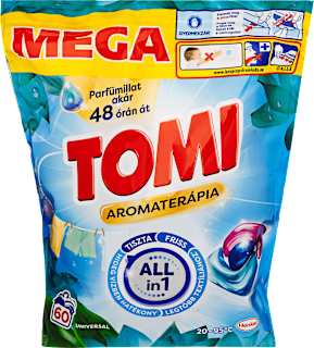 Mosókapszula fehér és világos ruhákhoz, Aromaterápia Floral Sensation Lótusz  Tomi