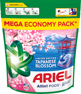 Mosókapszula Japan Blossom Mega Economy Pack Ariel
