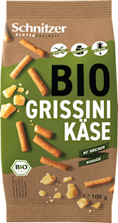 Cracker Grissini Käse Bio Schnitzer