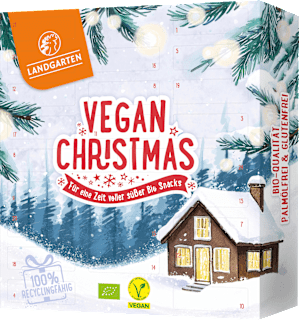 Adventskalender 2026 Vegan Christmas Landgarten