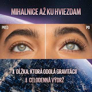 Maskara Lash Sensational Sky High - Cosmic Black MAYBELLINE NEW YORK