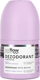 Deodorant roll on cu fructe de pădure so!flow