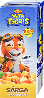 Gyümölcslé, sárga gyümölcs-mix Sió