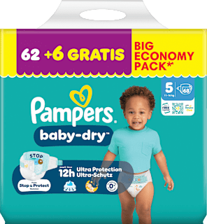 Windeln baby-dry Gr. 5 (11-16 kg) Big Economy Pack Pampers baby-dry