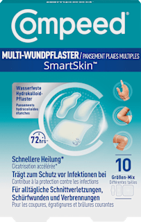 Multi-Wundpflaster SmartSkin Größen-Mix Compeed