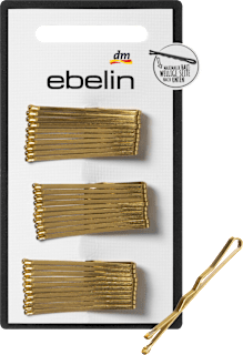 Haarschieber kurz, goldfarben ebelin