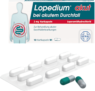 Loperamid akut - 1 APharma 2mg 1A Pharma