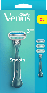 Brijač Smooth + 3 zamjenske britvice Gillette Venus