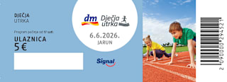 Dječja utrka ulaznica dm