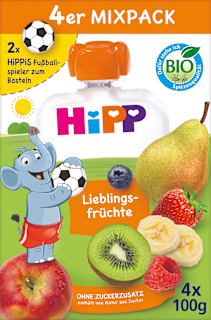 Quetschie Hippis Mix-Pack ab 1 Jahr HiPP