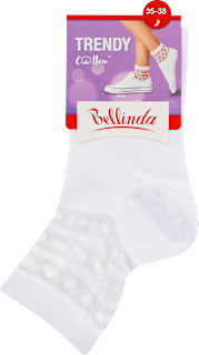 dámské ponožky Trendy, bílé, vel.35-38 Bellinda