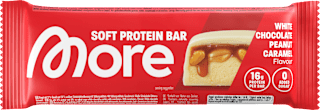Proteinriegel, White Chocolate Peanut Caramel More Nutrition