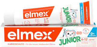Zahnpasta Kinder Junior, 6-12 Jahren elmex