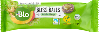 Bliss Balls, Matcha-Mango dmBio