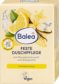 Festes Duschgel Vanille & Zitrone Balea