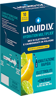 Integratore alimentare HYDRATION MULTIPLIER limone lime LIQUID I.V.