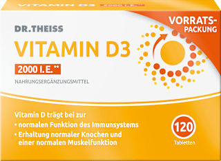 Dr. Theiss Vitamin D3 Tabletten 2000 i.E. DR.THEISS