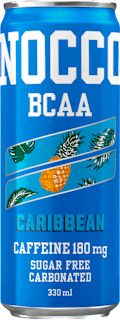 Osvežilna gazirana pijača BCAA Carribean NOCCO