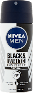 Deodorant spray B&W Invisible NIVEA MEN