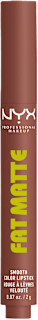Rúž na pery Fat Matte Smooth - 08 Toasty Taupe NYX PROFESSIONAL MAKEUP