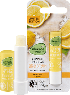 Ajakápoló bio citrommal alverde NATURKOSMETIK