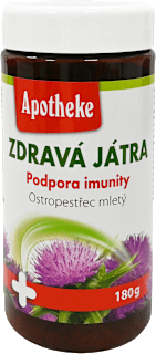zdravá játra – ostropestřec mletý Apotheke