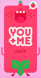 Kondomi JUICY z jagodno aromo you&me