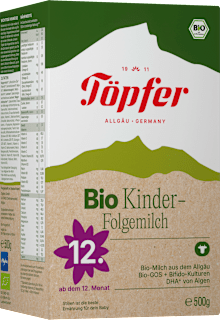 Folgemilch Kinder ab dem 12. Monat Töpfer