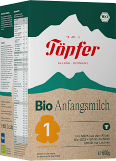 Folgemilch 2 nach dem 6. Monat Töpfer