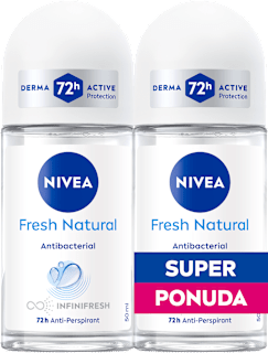 Fresh Natural roll-on dezodorans (50+50ml gratis) NIVEA