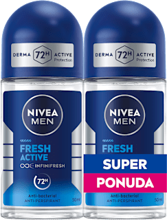 FRESH ACTIVE roll-on dezodorans za muškarce (50+50ml gratis) NIVEA MEN