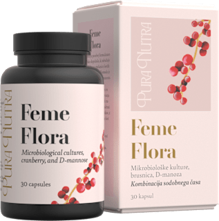 Prehransko dopolnilo Feme Flora PURA NUTRA