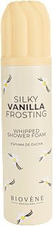 Mousse doccia SILKY VANILLA FROSTING alla vaniglia BIOVÈNE BARCELONA