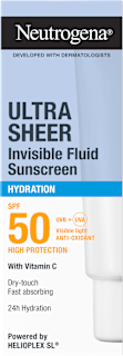 Ultra Sheer pleťový fluid Hydration SPF 50 Neutrogena