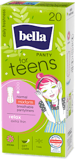 slipové vložky Relax bella for teens
