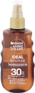 Olej na opaľovanie Ideal bronze SPF 30 Garnier Ambre Solaire